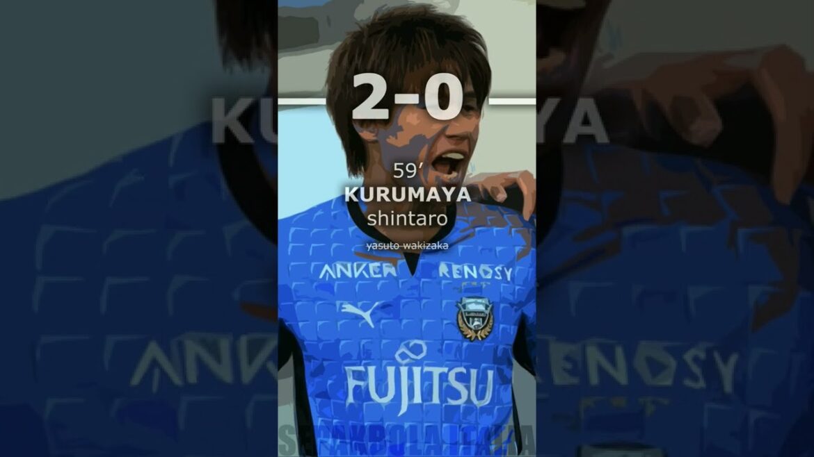 14/05/22 kawasaki frontale vs avispa fukuoka | 2-0 #meijiyasudaj1league #shorts