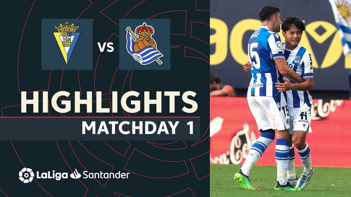 Summary of Cádiz CF vs Real Sociedad (0-1)