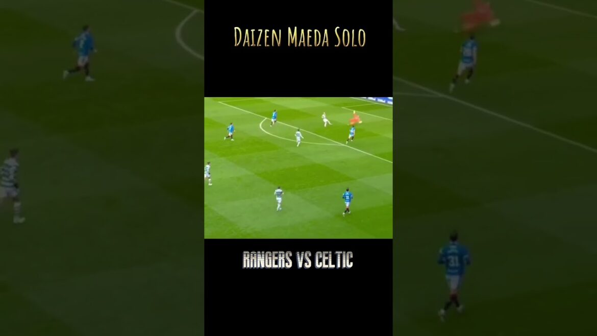 Daizen Maeda Solo Goal for Celtic