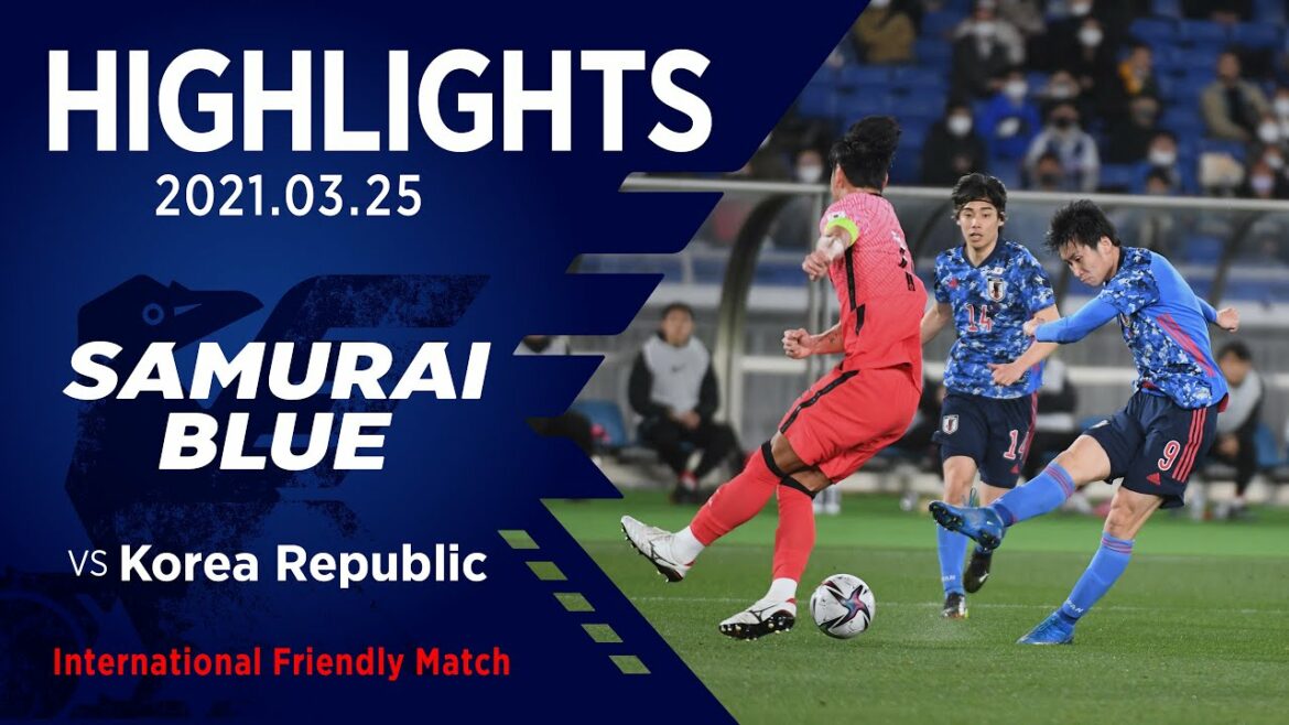 [Highlight]Japan National Team vs South Korea National Team | International Friendly Match 2021.03.25 Nissan Stadium