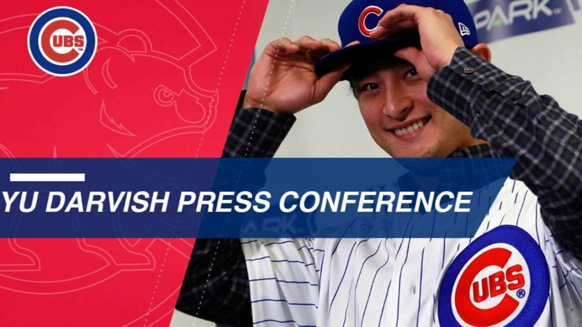Yu Darvish introduced, excited to join Cubs
