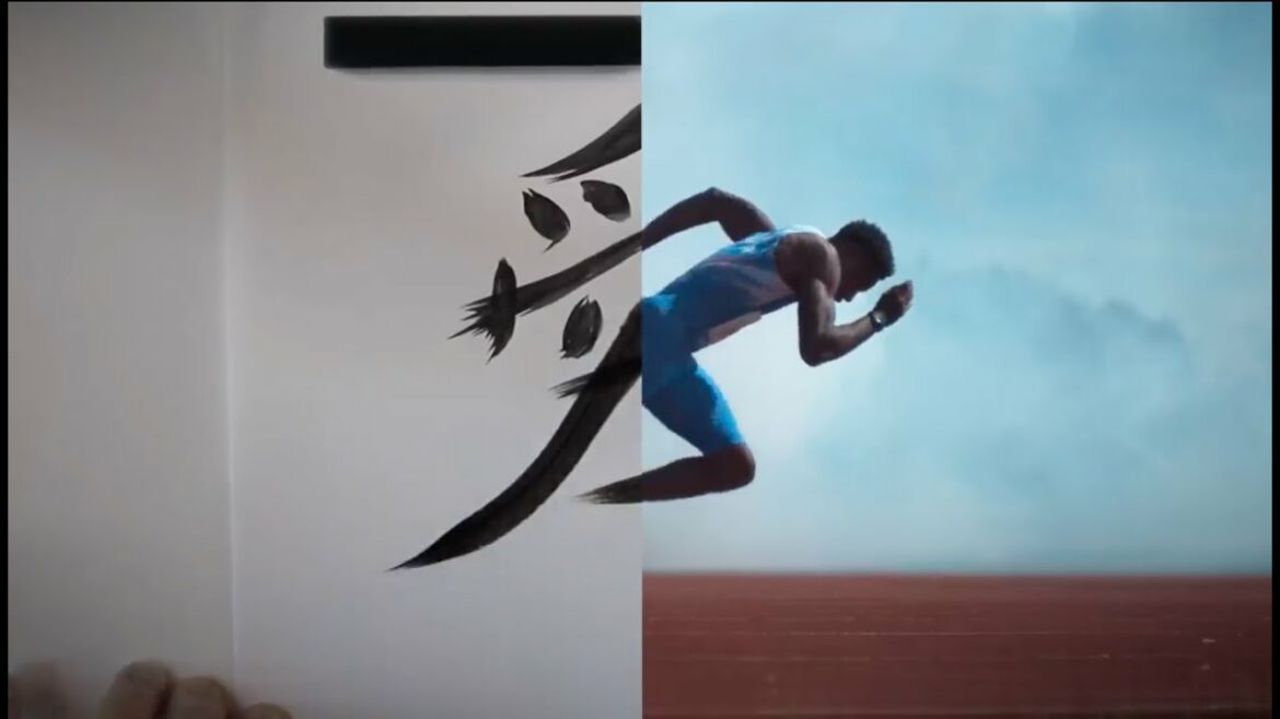 Omega watches ad - Tokyo 2021 Olympics