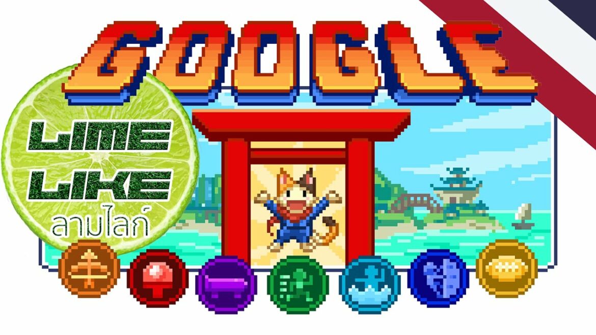 Google Doodle Champion Island Games (Thai) - Olympic Games Tokyo 2020