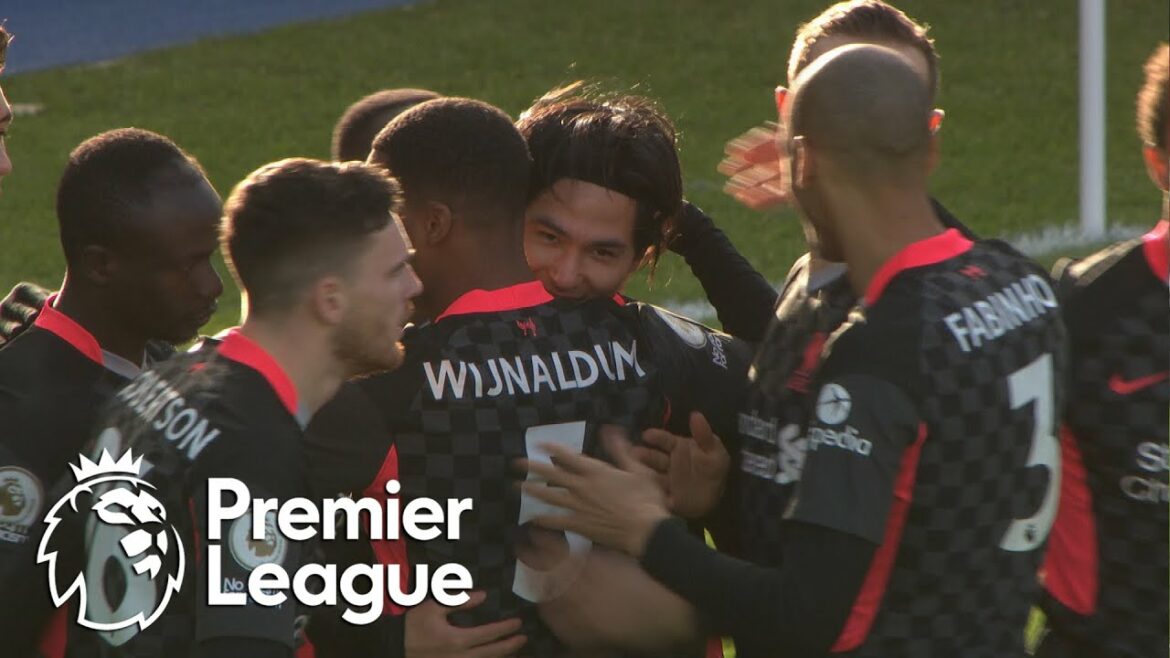 Takumi Minamino fires Liverpool into early lead against Crystal Palace | Premier League | NBC Sports