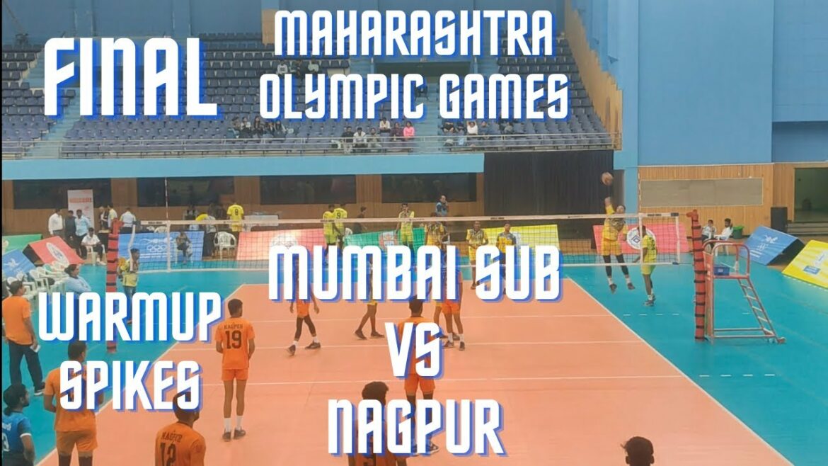 Mumbai sub Vs Nagpur Volleyball | Maharashtra Olympic Games | Final | Showball | Pune 2023