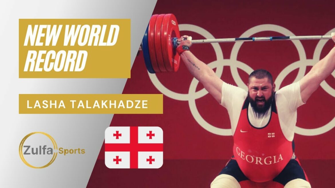NEW WORLD RECORD |  LASHA TALAkHADZE |  Olympic Gold Medalist (GEORGIA) |  Japan 2020