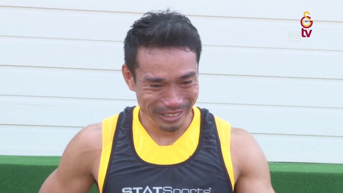 Farewell from Nagatomo with tears!  |  He went to his last training in Galatasaray!