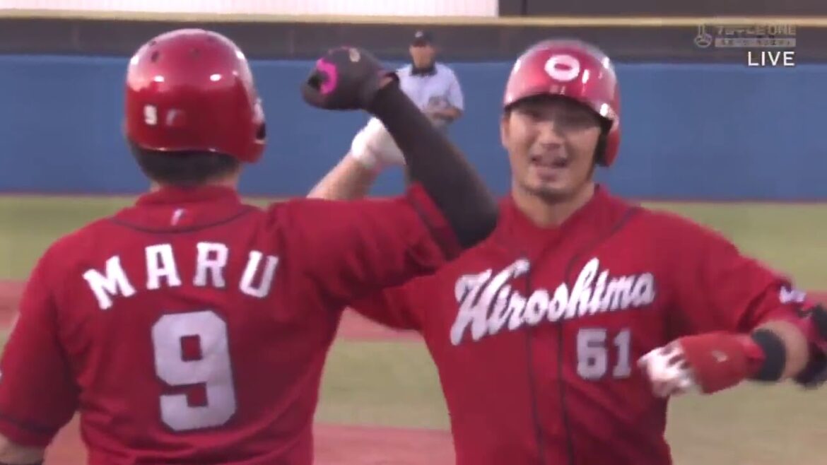 《Carp No. 4》 Seiya Suzuki Hitting in great condition This season's home run collection