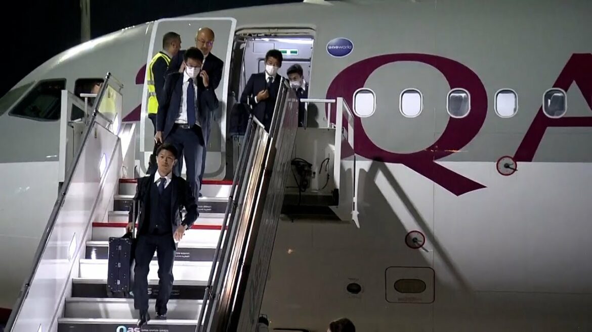 Japan arrive in Qatar for World Cup as they bid to reach QF's for first time