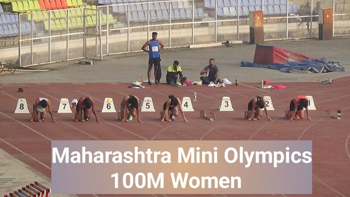 100M Womens Final| Sudeshna Win Gold Medal In Maharashtra Mini Olympics Games Pune, 2023