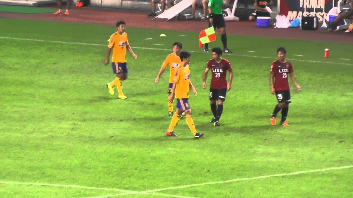 Gaku Shibasaki The figure that fills the grass during the game is cute