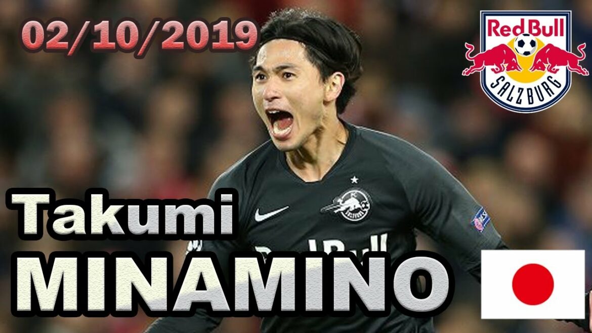 [HD]Salzburg Takumi Minamino explodes God's volley against Liverpool!  !  1G1A's great success hits the Anfield field! Ball Touch Collection - Takumi Minamino 02/10/2019