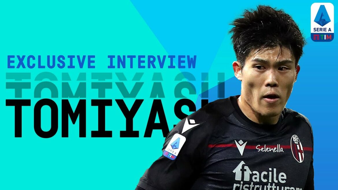 Takehiro Tomiyasu | Exclusive Interview | Serie A TIM Takehiro Tomiyasu | Exclusive Interview | Serie A TIM