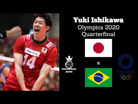 Yūki Ishikawa – Olympic Games Tokyo 2020 – Brazil vs Japan – Quarterfinal – Men’s Volleyball Yūki Ishikawa - Olympic Games Tokyo 2020 - Brazil vs Japan - Quarterfinal - Men's Volleyball