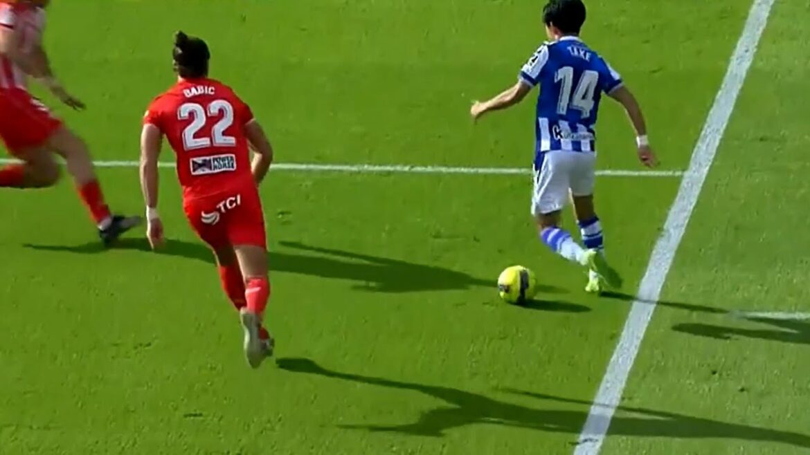 Takefusa Kubo, who is as influential as Kaoru Mitoma at La Real