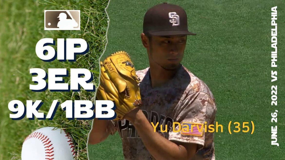 Yu Darvish Yu Darvish Yes | June 26, 2022 | MLB highlights