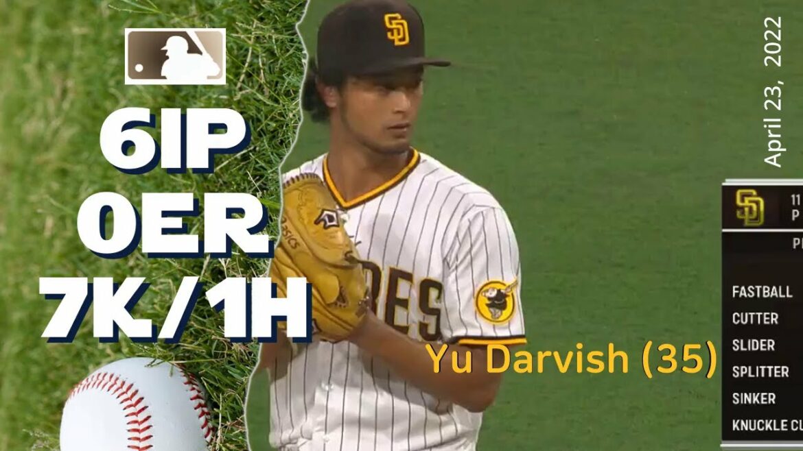 Yu Darvish Yu Darvish Yes | April 23, 2022 | MLB highlights