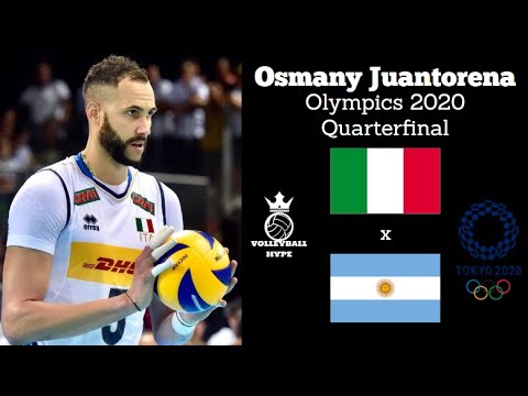 Osmany Juantorena – Olympic Games Tokyo 2020 – Argentina vs Italy – Quarterfinal – Men’s Volleyball Osmany Juantorena - Olympic Games Tokyo 2020 - Argentina vs Italy - Quarterfinal - Men's Volleyball