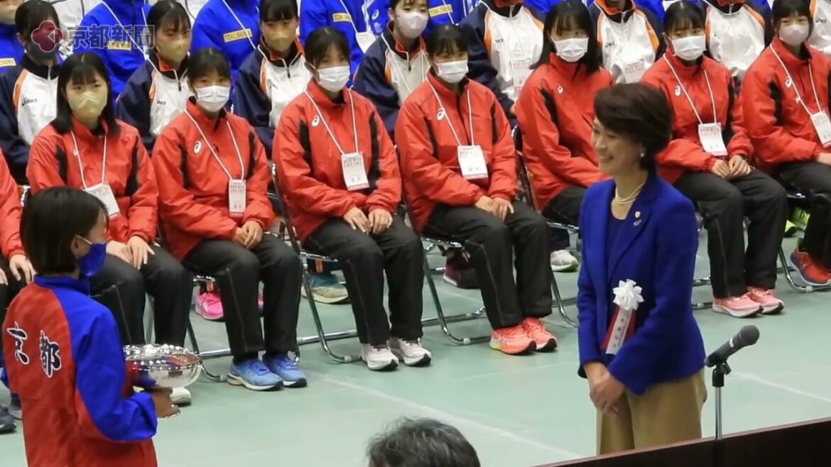 Empress’s Cup 41st Prefectural Women’s Ekiden “Opening Ceremony” (January 14, 2023, Ukyo Ward, Kyoto City, Kyoto City Gymnasium) Empress's Cup 41st Prefectural Women's Ekiden "Opening Ceremony" (January 14, 2023, Ukyo Ward, Kyoto City, Kyoto City Gymnasium)