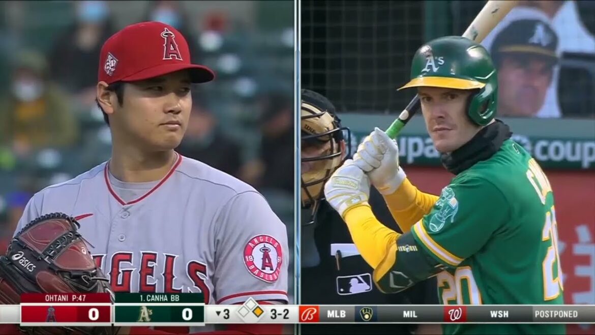 Shohei Ohtani Embarrasses Mark Canha After Benches Clear | Angels vs. Athletics (May 28, 2021) Shohei Ohtani Embarrasses Mark Canha After Benches Clear | Angels vs. Athletics (May 28, 2021)