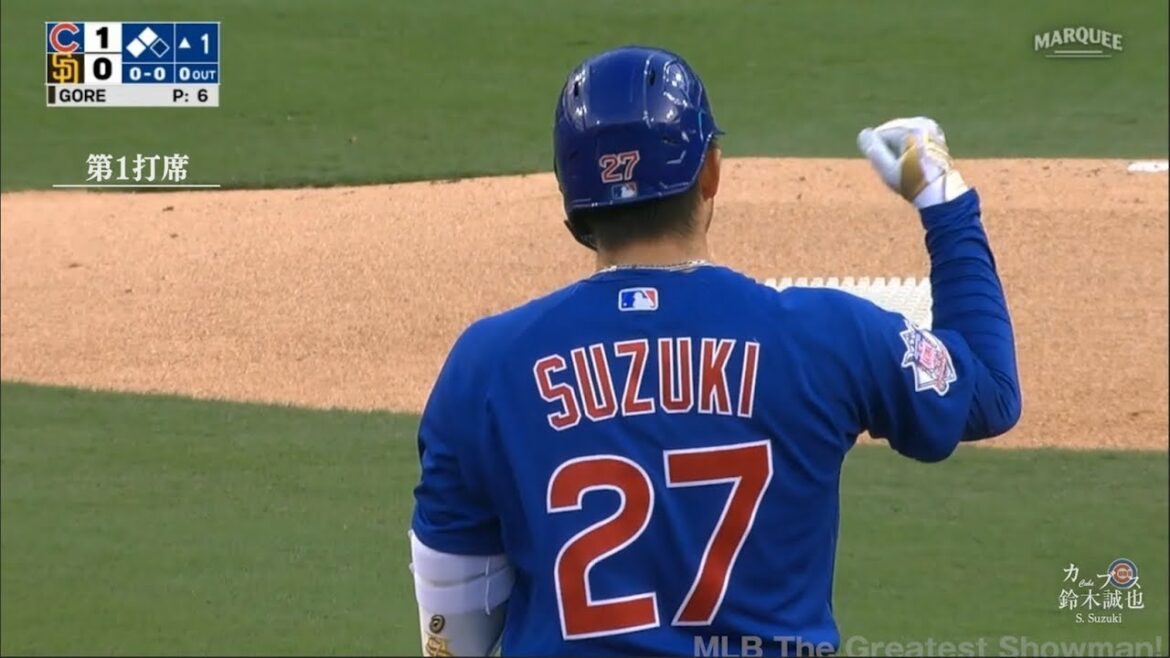 [Seiya Suzuki]May 10 Contreras hits a double on the left wing line for the first time and makes a long home run! Highlights of all at-bats, including hits that are expected to recover!  !
