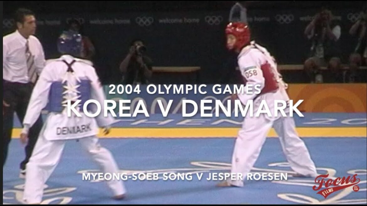 KOREA V DENMARK  2004 OLYMPIC GAMES -68KG MENS
