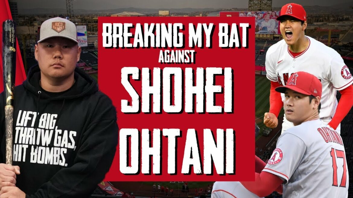 I BREAK MY BAT WHILE FACING SHOHEI OHTANI I BREAK MY BAT WHILE FACING SHOHEI OHTANI