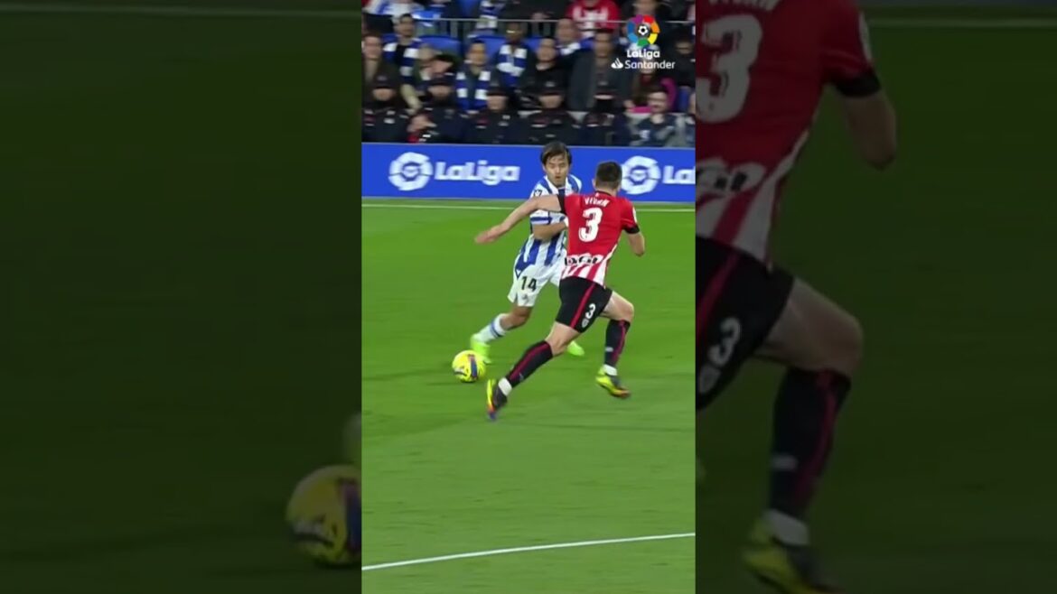 'The Magician' by Takefusa Kubo 🎩 🎌 🤩  #shorts #laligasantander #realsociedad