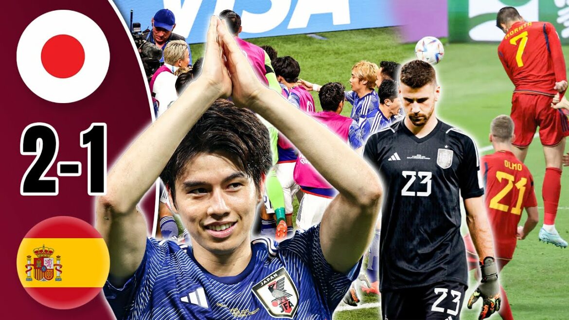 HIGHLIGHTS | JAPAN vs SPAIN 2 – 1 All Goals | Ao Tanaka ✅ | QATAR 2022 HIGHLIGHTS | JAPAN vs SPAIN 2 - 1 All Goals | Ao Tanaka ✅ | QATAR 2022
