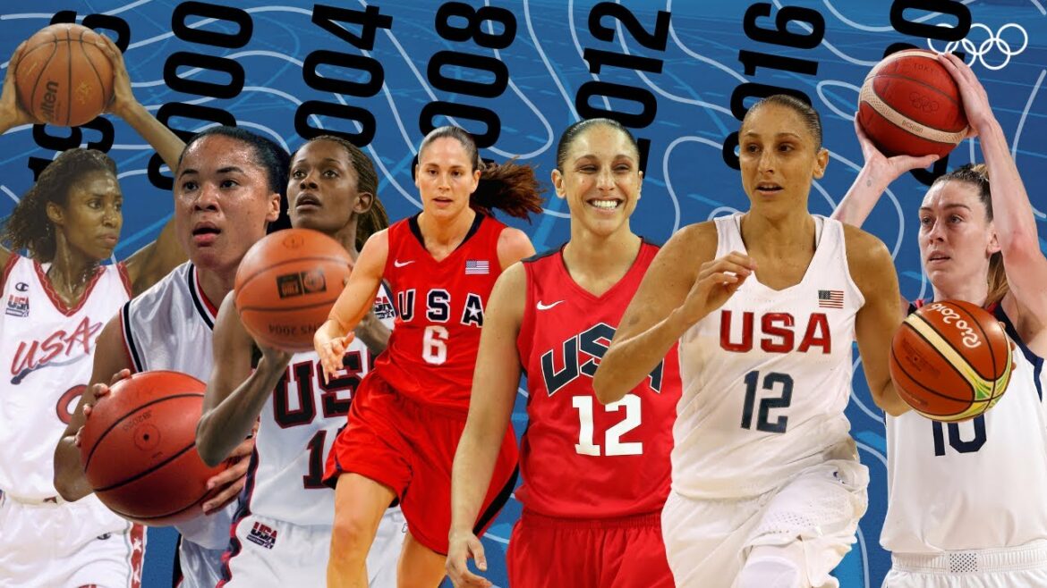 Team USA win women's basketball gold SEVEN times in a row! 🏀