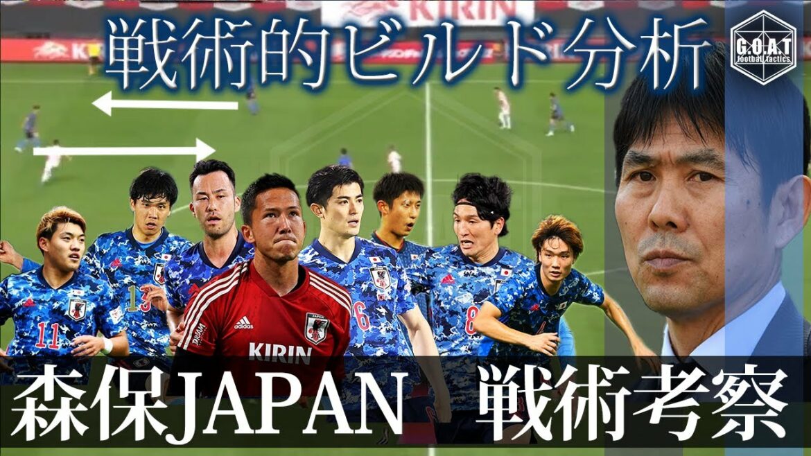 [Tactical analysis]Moriyasu JAPAN's tactical build-up analysis Japan national team VS Paraguay