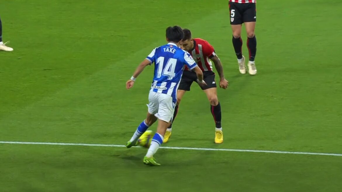Takefusa Kubo DESTROYING Athletic Bilbao