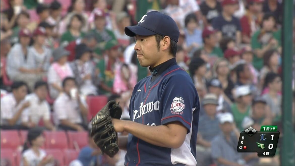 [Professional baseball party]Yusei Kikuchi is bullish to break out of the losing streak!  Good pitching with no runs in the middle of the 6th inning 2015/08/05 EL