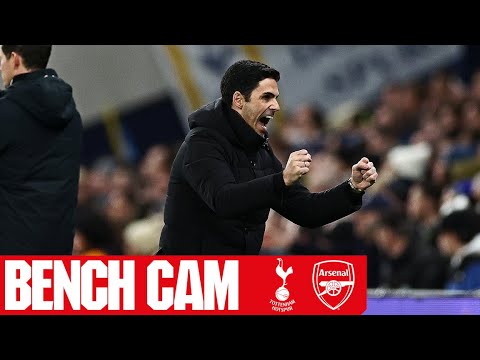 BENCH CAM | Tottenham Hotspur vs Arsenal (0-2) | All the reactions and celebrations from the NLD! BENCH CAM | Tottenham Hotspur vs Arsenal (0-2) | All the reactions and celebrations from the NLD!