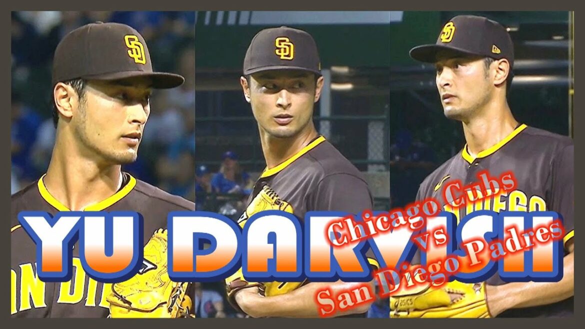 [With Padres Darvish]June 14th Pitching All Balls & Highlights_Cubs Battle_Yu Darvish_Cubs vs Padres