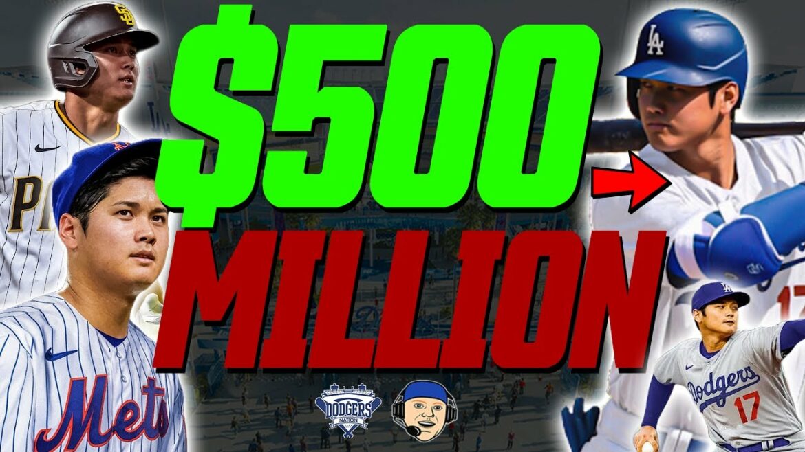 How Dodgers Can Land Shohei Ohtani! MLB's First $500 Million Man, Padres, Mets LA's Competition!