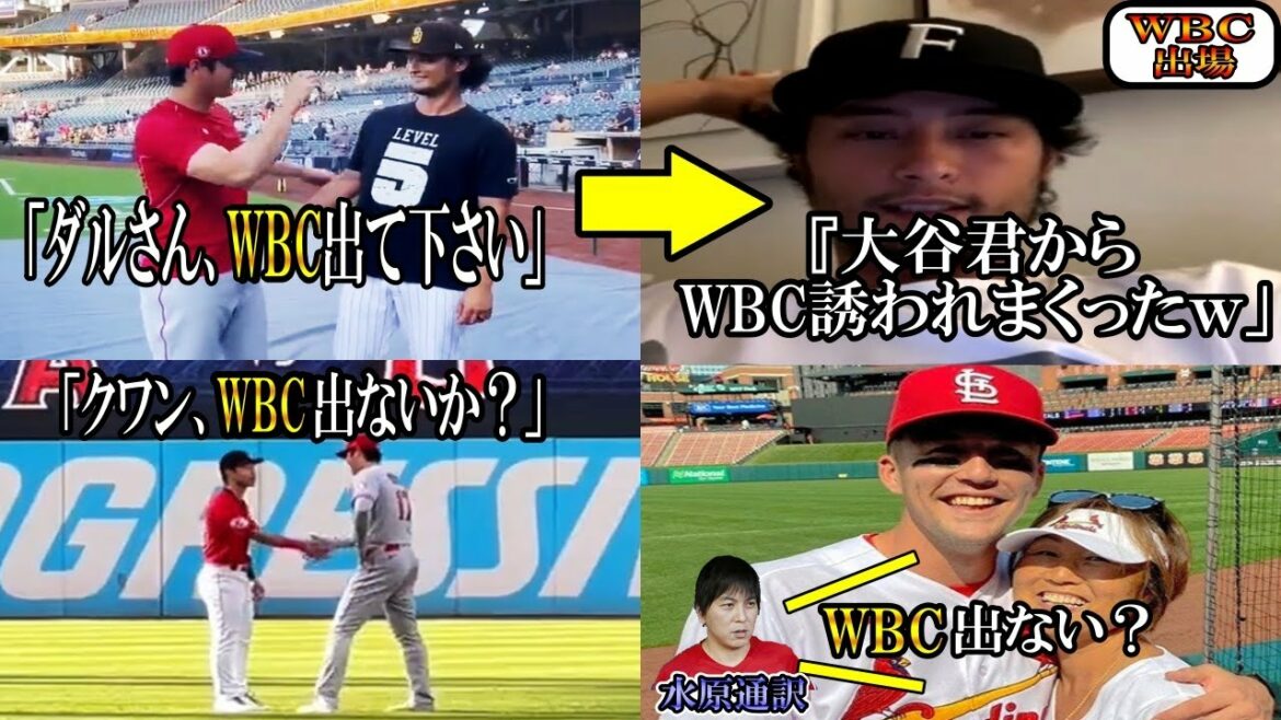 [Shohei Otani]Otani who scouts various wrestlers: "Daru needs to appear in the WBC!" Darvish Nutvar Kwan Ohtani