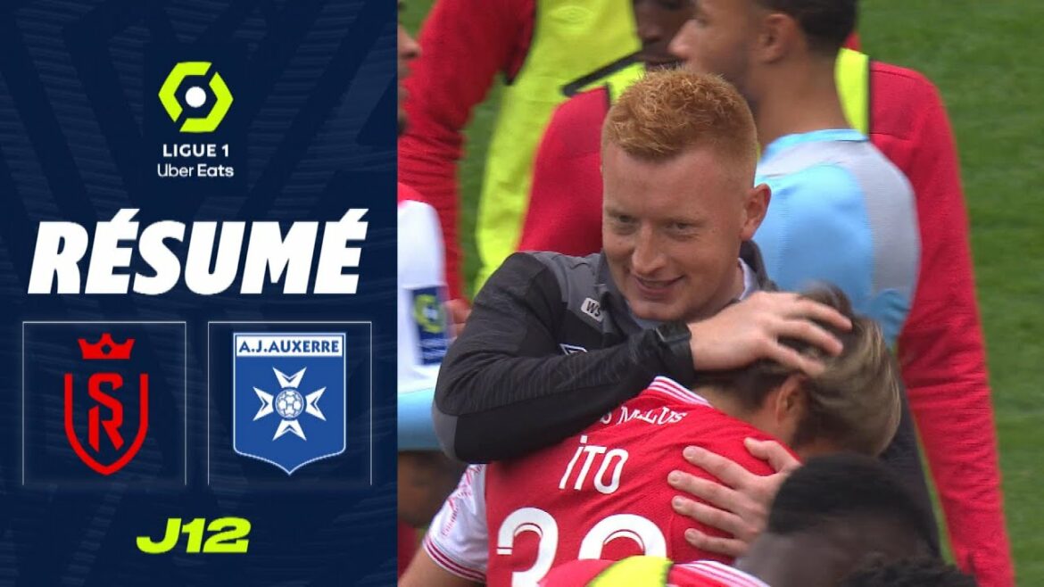 STADE DE REIMS - AJ AUXERRE (2 - 1) - Summary - (SdR - AJA) / 2022-2023