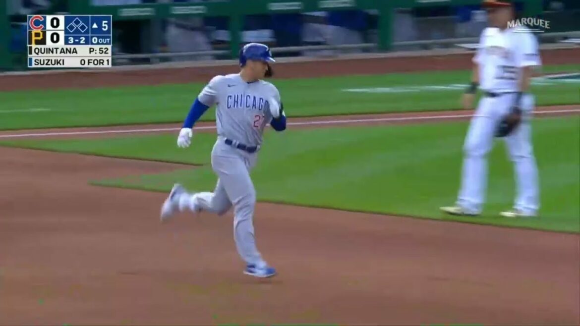 Seiya Suzuki Hits His 2nd Home Run On The Season Seiya Suzuki Hits His 2nd Home Run On The Season