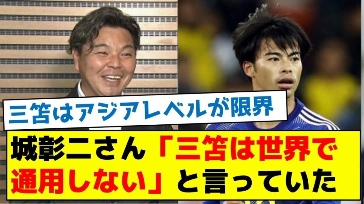 Mr. Shoji Shiro said, “The Sankan doesn’t work in the world.” Mr. Shoji Shiro said, ``The Sankan doesn't work in the world.''