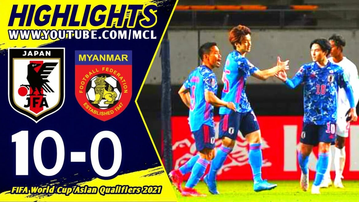 Japan vs Myanmar 10-0 | Highlights & Goals 2021 (FIFA World Cup Asian Qualifiers 2022) Japan vs Myanmar 10-0 | Highlights & Goals 2021 (FIFA World Cup Asian Qualifiers 2022)