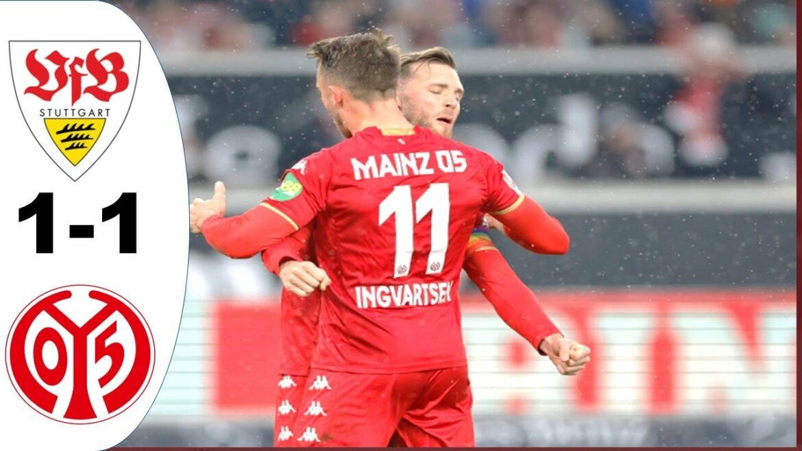 VfB Stuttgart vs Mainz 1-1 | Bundesliga 22/23 highlights VfB Stuttgart vs Mainz 1-1 | Bundesliga 22/23 highlights