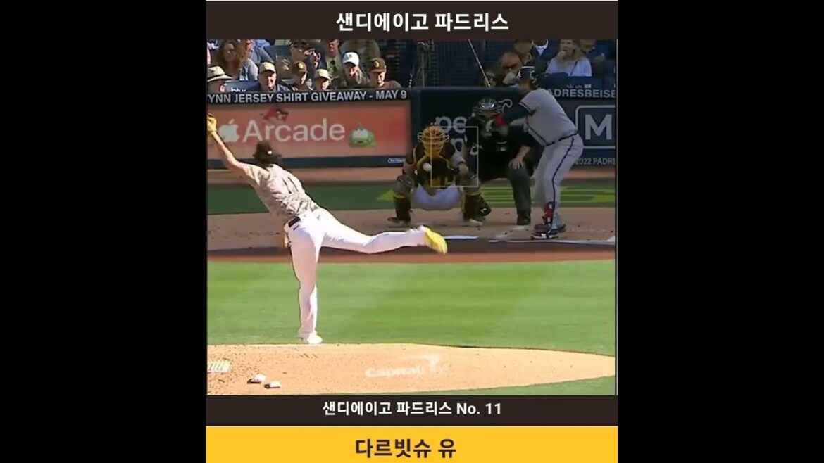 San Diego Padres pitcher "Darvish" (April 18)