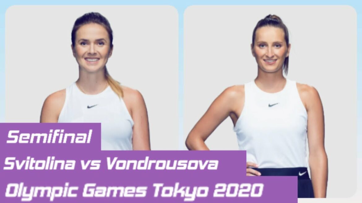 Svitolina vs Vondrousova – Olympic Games Tokyo 2020 Svitolina vs Vondrousova - Olympic Games Tokyo 2020