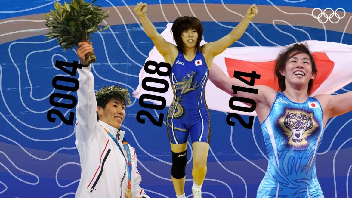 Yoshida wins back-to-back-to-back wrestling gold medals!