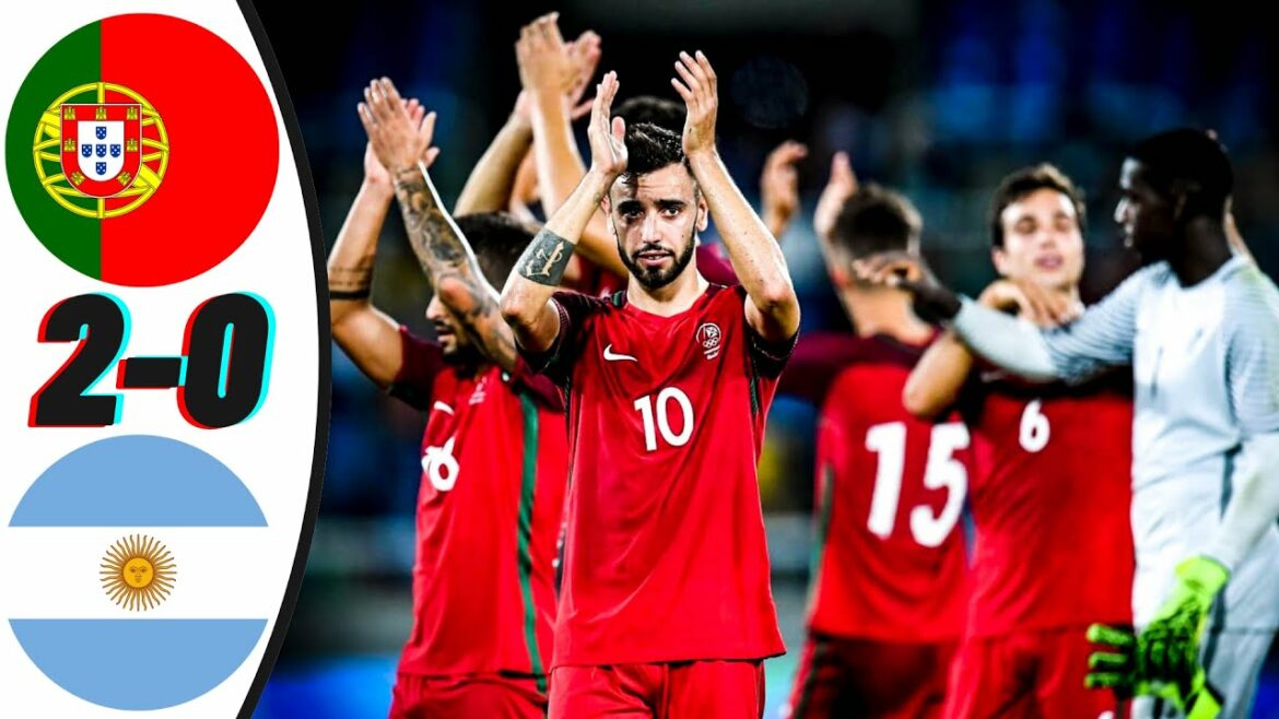 PORTUGAL 2-0 ARGENTINA ● Olympic Games Rio 2016 ● All Goals & Extended Highlights HD
