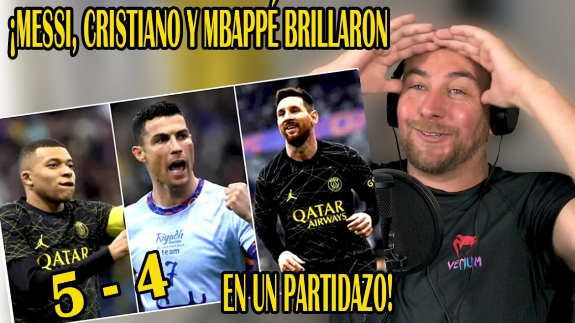 MESSI, CRISTIANO AND MBAPPÉ SHINED IN A GREAT MATCH MESSI, CRISTIANO AND MBAPPÉ SHINED IN A GREAT MATCH