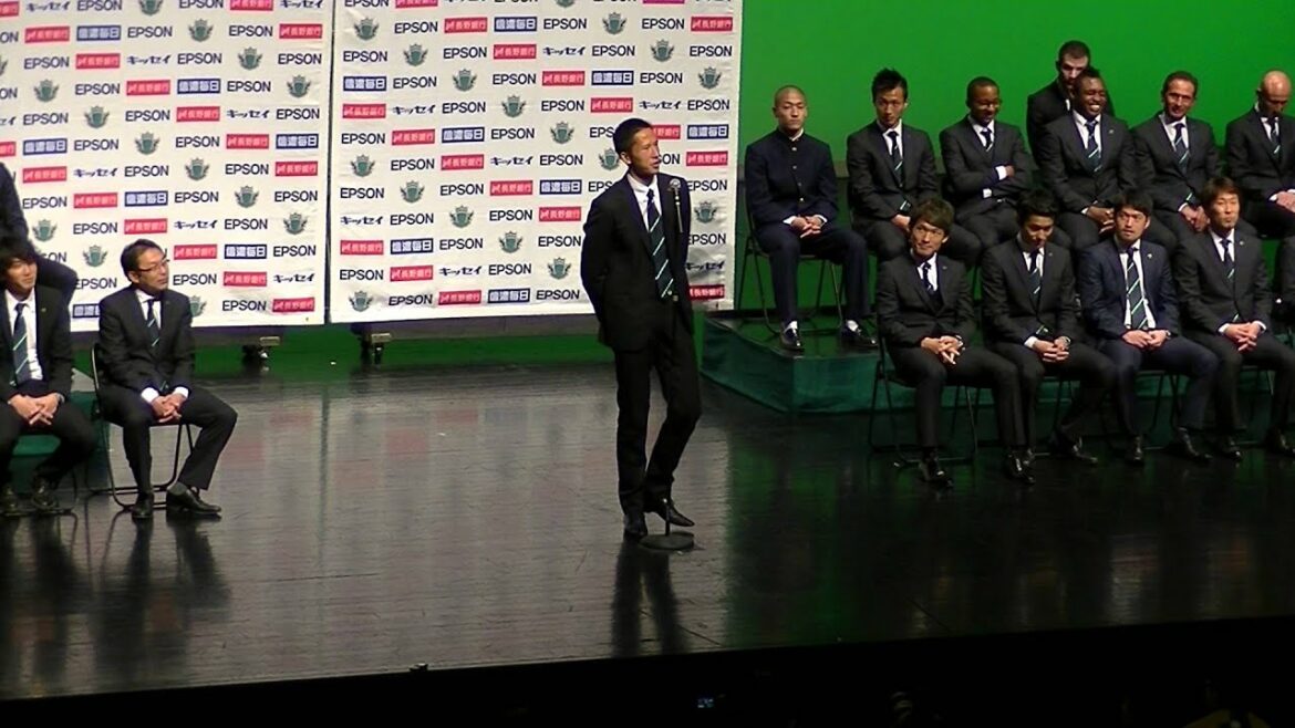 Player self-introduction Schmidt Daniel 2016 Matsumoto Yamaga FC new system presentation