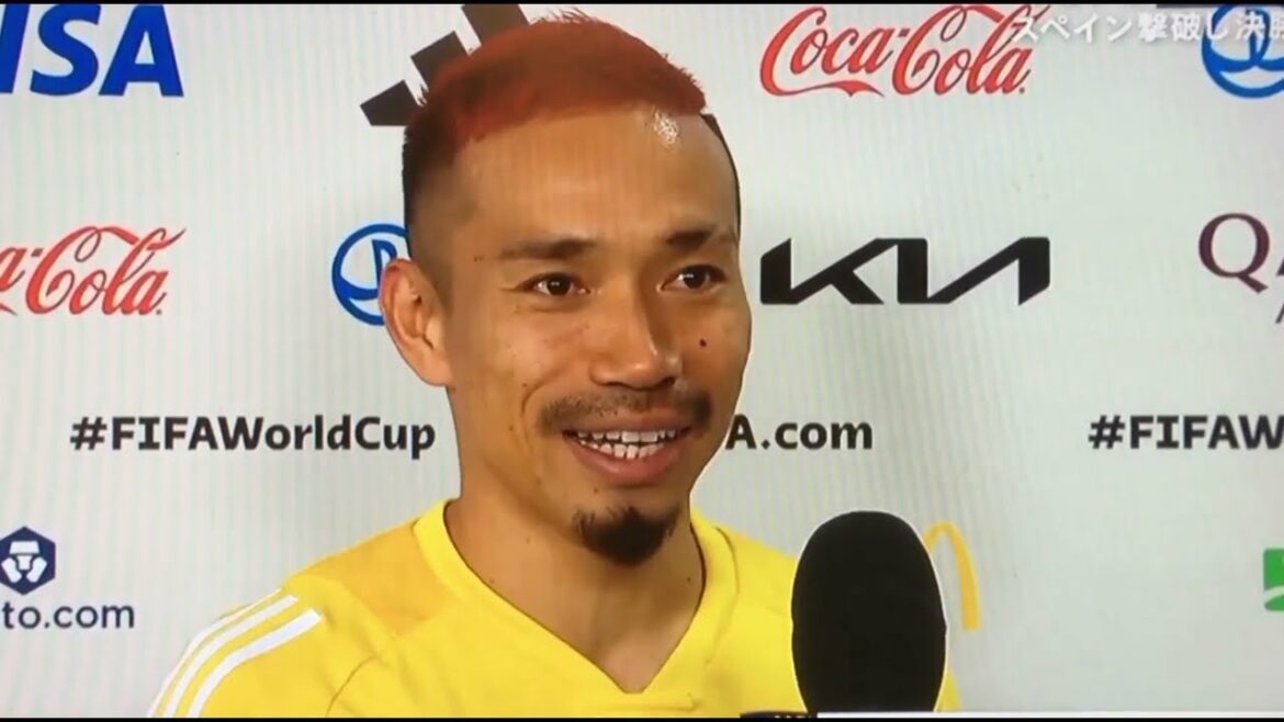 Japan 2x1 Spain is in the round of 16 interview Nagatomo, Yoshida #japan #spain