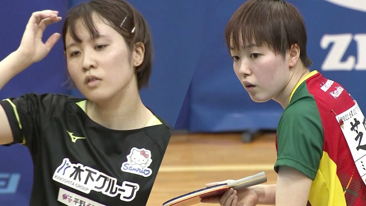 [Women's Semi-Final Full Match]Miu Hirano vs Saki Shibata | 3rd Paris Olympics Japan National Trials TOP32 Women's Singles